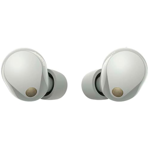 SONY WF-1000XM5 The Best Noise Cancelling True Wireless Earbuds, Silver | with Alexa built in - color: Silver
