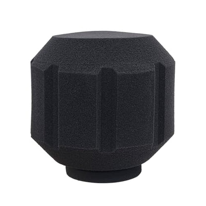Microphone Windscreen Studio Microphone Noise Isolation Shield Windshield For Mics Soundproof Covers 1PC - color: White and black brac