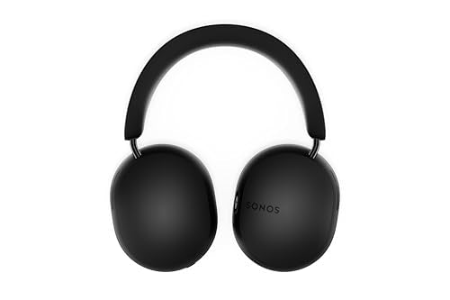 Sonos Ace | Noise Cancelling Wireless Over-Ear Headphones with Bluetooth, 30-Hour Battery Life, Spatial Audio, Dolby Atmos, Dynamic Head Tracking - Black (Pack of 2) - color: Black, size: Headphones Only (Pack of 2)