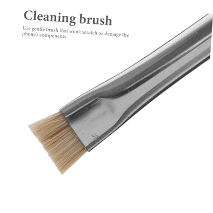 Motherboard Cleaning Brush Dust Removal Stainless Steel Double Head