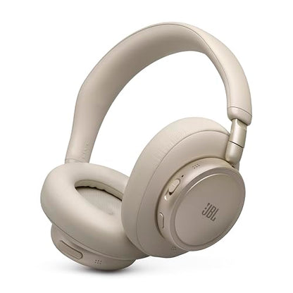 JBL Live 780NC - Noise Cancelling Headphones - Champagne | JBL Signature Sound with Hi-Res Audio wired and wireless, True Adaptive Noise Cancelling 20, real time calibration - color: Champagne