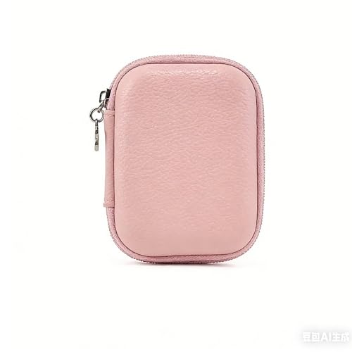 Earphone Data Storage Bag Cable Organizer Bags Mini Zipper Pouch Tech Gadgets Portable Charger U Disk Mini Camera Storage Case(Black)