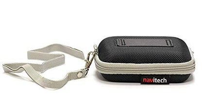 Navitech Black Hard Protective Earphone Case Compatible With Sudio Bluetooth Sport Headset TRE in-Ear Water Resistant Wireless Headphones