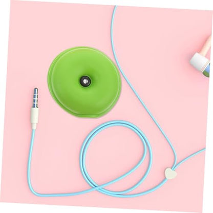 Uonlytech 5pcs Creative Sea Turtle Cable Organizer Earphone Winders for Tidy Desk Travel Lightweight for Usb Audio