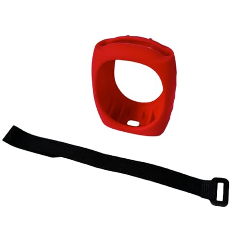Silicone Case for JBL Clip 5 Portable Bluetooth Speaker Travel Carrying Pouch Protective Cover Shockproof Travel Carrying Case with Strap (Red) - color: Red