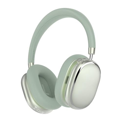 Hybrid Active Noise Cancelling Headphones Over Ear 120H Playtime - color: Spring Green
