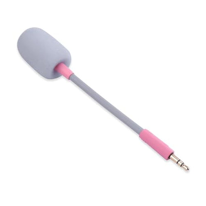 Barracuda X Mic Replacement for Razer Barracuda X Wireless Gaming Headphone,3.5mm Detachable Gaming Microphone Boom (Pink) - color: pink