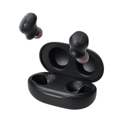 Phiaton Bonobuds Plus Digital Hybrid Active Noise Cancelling True Wireless Earbuds with Qualcomm Snapdragon Sound (Space Black) - color: Space Black
