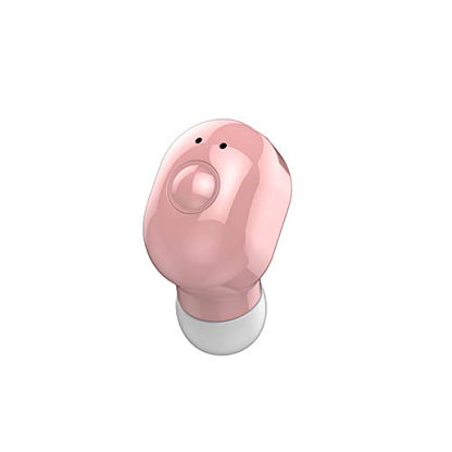 Wireless Earbud, Sport Earbud 4-5 Hours Bluetooth Headset 3D Stereo Sound Wireless Bluetooth Headphones, Built-in Microphone (Pink) - color: Pink