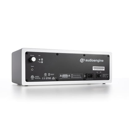 Audioengine A2 AIO (B2) Bluetooth Speaker – Premium Wireless Home Speaker | for Music Streaming from Phone, Tablet and Computer - White - color: Gloss White, style: Portable