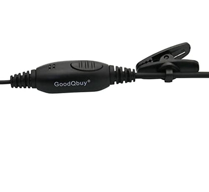 Overhead Headsets Headphones with VOX-PTT Boom Mic Compatible with Motorola Radios Walkie Talkie RDM2070d CP200 CP200d CLS1410 CLS1413 CLS1450 2-pin