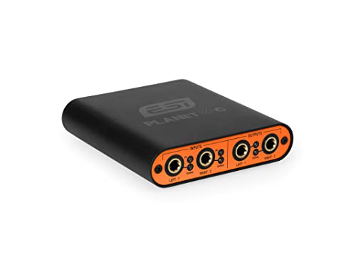 ESI planet 22c | Reference Quality Dante Audio Interface | Dante IP audio network with 24-bit/96kHz converters for recording, live sound and audio measurement - style: PLANET 22C