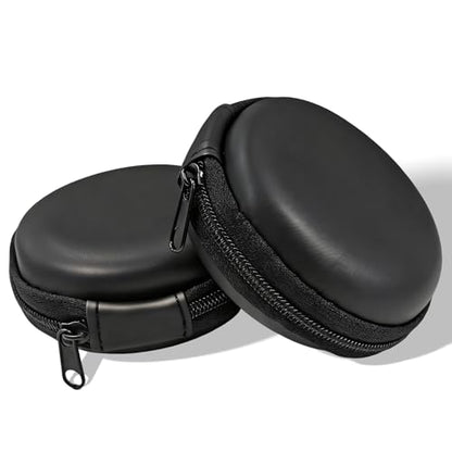 Hard Shell Earphone Carrying Case – Protective Headphone & Earbud Storage Pouch with Soft Microfiber Lining for Travel and Daily Use