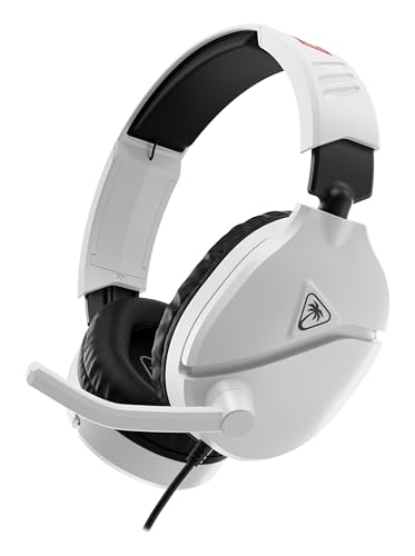 Turtle Beach Recon 70 Wired Multiplatform Gaming Headset, Nintendo Switch 2 - color: White - Nintendo Switch