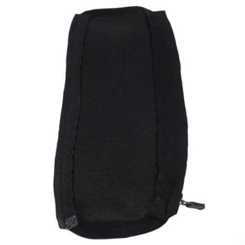 Mesh Headband Cover for SONY WH-1000XM6, Breathable Replacement Pad with Zipper, Protective Cushion Sleeve to Reduce Pressure and Sweat, Black or Gray(Black) - size: Black