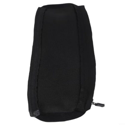 Mesh Headband Cover for SONY WH-1000XM6, Breathable Replacement Pad with Zipper, Protective Cushion Sleeve to Reduce Pressure and Sweat, Black or Gray(Black) - size: Black