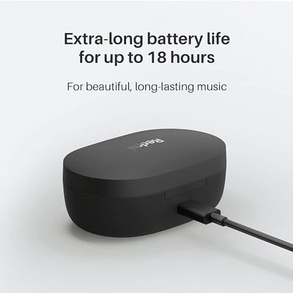 Xiaomi Redmi Buds Essential Wireless Earbuds, Bluetooth 5.2 Low Latency Gaming Headphones Stereo Earphones in Ear Touch Control Headset with Mic Deep Bass for Sport, Gaming and Running, Blue