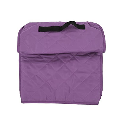 Acouto Kitchen Mixer Cover Carry Bag for Professional 5-Qt Qt Stand Mixers – Quilted Polyester Pongee & Scratch- with Handle and Storage Pockets (Violet) - color: Violet