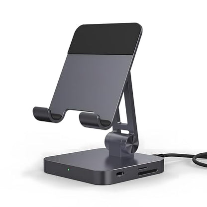 7-in-1 USB C Hub Stand for MacBook, 100W PD, 4K HDMI, USB 3.0, SD TF, Audio