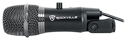 Rockville A-Stream Live Streaming USB Microphone with Gain and Mute Control