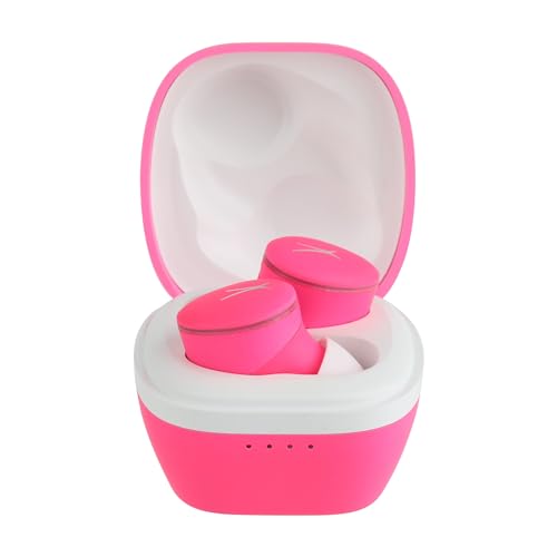 Altec Lansing - Nanobuds 3.0, Wireless Sport Earbuds with 6-Hour Battery, Waterproof IP44, Bluetooth with Charging Case, Noise Suppression Mic, Voice Assistant (Pink) - color: Pink