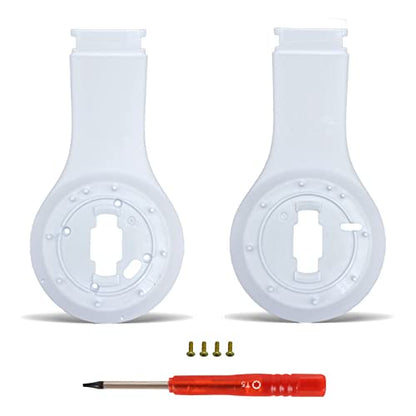 Studio 3 Inside Panel as Same as the OEM Studio3 Inner Earphone Shell Replacement Parts Durable Accessories Repair Kit Compatible with Beats by Dr. Dre Studio 3 (A1914 Headphones (White) - color: White