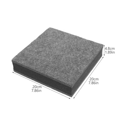 Subwoofer Isolation Pad Noise Reducing Sound Isolation Pads for Studio Monitors and Loud Speakers Easy Installation Shock Absorption Material Versatile Use for Home Studio