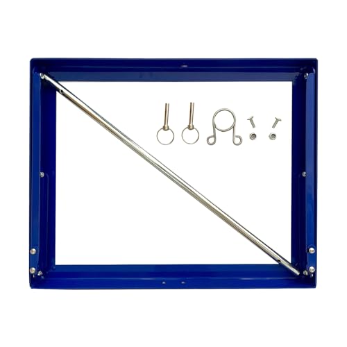 Cable Reel Drum Roller Holder Wire Dispenser Cable Rack Fold Spool Holder Dispenser FOLD CABLE DRUM JACK BLUE - color: Blue Cable Drum Jack