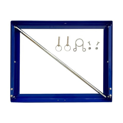 Cable Reel Drum Roller Holder Wire Dispenser Cable Rack Fold Spool Holder Dispenser FOLD CABLE DRUM JACK BLUE - color: Blue Cable Drum Jack