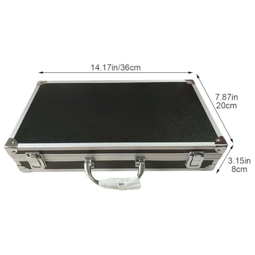 Microphone Case, Hard Shell Mic Carrying Bag, Handheld Microphone Equipment Storage Case for Wireless Microphone