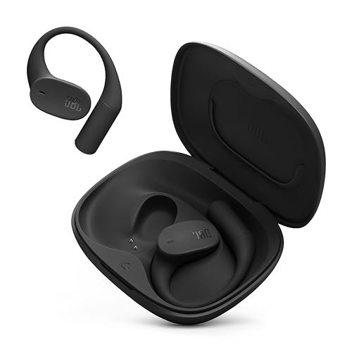 JBL Sense Lite Open Ear Earbuds, True Wireless, Ear Hook Fit - Black | Water Resistant Sports And Workout Headphones, Up To 8 Hrs Playtime, Clear Calls With Noise Reduction - color: Black