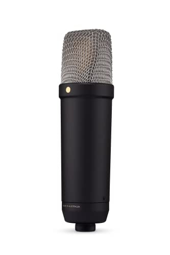 RØDE NT1 5th Gen Studio Condenser Microphone, XLR + USB-C, Silver - color: Black