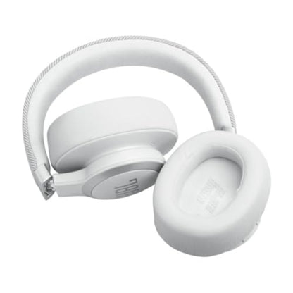 JBL LIVE770NCWHT Live 770NC Wireless Over-Ear Adaptive Noise Canceling Headphones - White - color: White