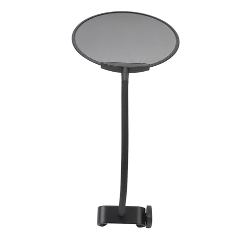 Tbest Microphone Dual Layer Wind Screen Aluminum Alloy