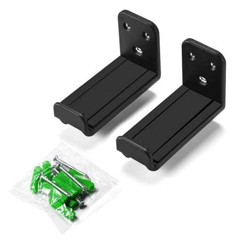 Soundbar Wall Mount for Sony,JBL,LG,Bose SoundBar Mounting Bracket Under TV | Soundbar Mount Shelf for Samsung,Roku,Vizio, Sound Bar Mounting Bracket,TV Speaker Adjustable Wall Mount Kit