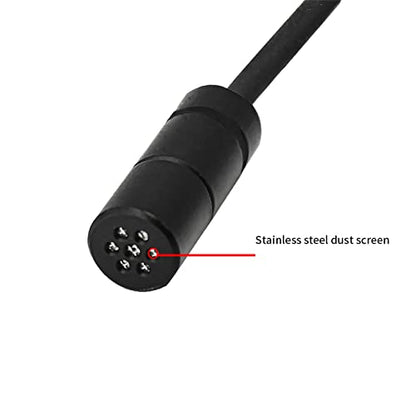 3.9 Feet Lavalier Microphone Omnidirectional Lapel Microphone Compatible with Sony UWP V1 D11 D21, 3.5mm Condenser Recording Mic Lavalier Mic for Wireless Audio Bodypack Transmitter