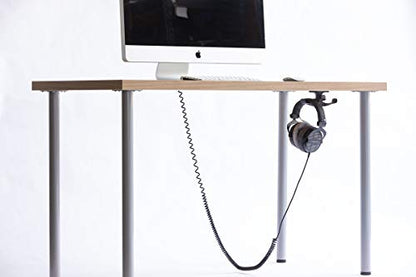 Elevation Lab The Anchor Pro - Extra Strong Under-Desk Headphone Stand Mount with Built-in Cord Management - size: Single - The Anchor Pro