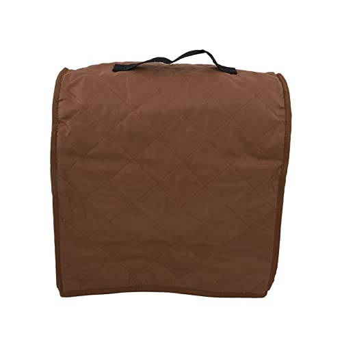 Kitchen Mixer Cover Carry Bag for 5Qt/6Qt, Fits Most Stand Mixers, - Scratch Quilted Polyester Pongee Fabric with Storage Pockets (Coffee) - color: Coffee