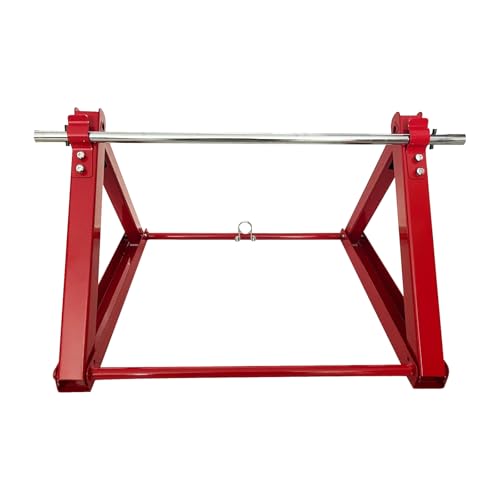 Cable Reel Drum Roller Holder Wire Dispenser Cable Rack Fold Spool Holder Dispenser FOLD CABLE DRUM JACK RED - color: Fold Red Cable Drum Jack