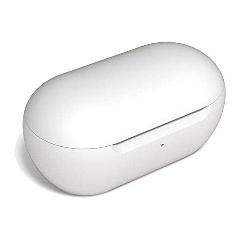 Wireless Charging Case Compatible with Galaxy Buds Plus, Replacement Charger Dock Cradle Case Cover for Samsung Galaxy Buds+ Plus (White)