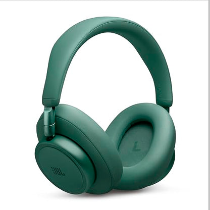 JBL Live 780NC - Noise Cancelling Headphones - Green | JBL Signature Sound with Hi-Res Audio wired and wireless, True Adaptive Noise Cancelling 20, real time calibration - color: Green