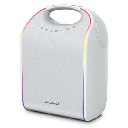 ION Glow Tone Outdoor Portable Bluetooth Speaker with Dynamic LED Lights - style: Glow Tone