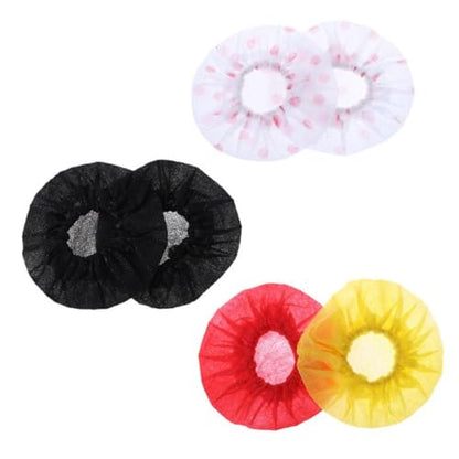 EXCEART 66pcs Disposable Non-woven Microphone Replacement for Karaoke Ktv and Events Breathable Moisture-resistant for Standard Microphones Dots - color: Polka Dots