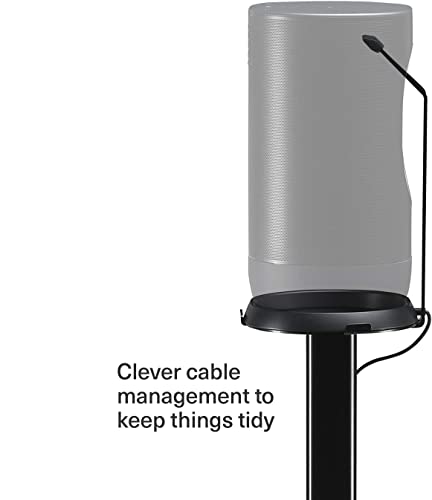 Flexson Floor Stand for Sonos Move (Black) - style: Floor Stand