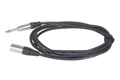 Odyssey XLR Male to Mono 1/4" Male Unbalanced Microphone Cable