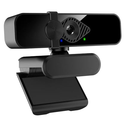 2K Webcam for PC, 85° View USB Computer Camera, with Noise Canceling Microphone & Privacy Cover, HD Web Cameras for Desktop Laptop Monitor Mac Streaming, Gaming & Video Calling - style: 2K Webcam