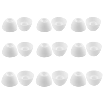 Replacement Ear Tips for Ray-con E25, Ray-con Everyday/Fitness | 9 Pairs (S/M/L, White)
