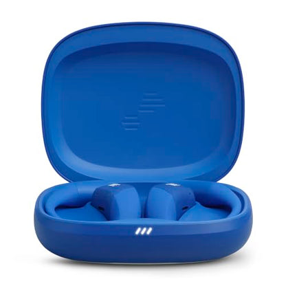 JBL Endurance Zone Open Ear Earbuds, Waterproof, Secure Fit - Blue | IP68 Waterproof Design, up to 32-Hour Playtime With Quick Charge, Secure Earhooks For Running And Outdoor Fitness - color: Blue