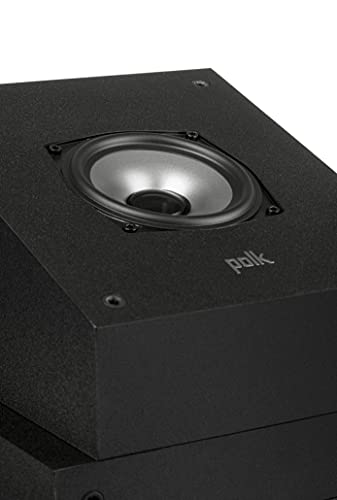 Polk Audio Monitor XT90 Height Speaker Pair for 3D Sound, Midnight Black - style: Hi-Res Height Speaker (XT90)
