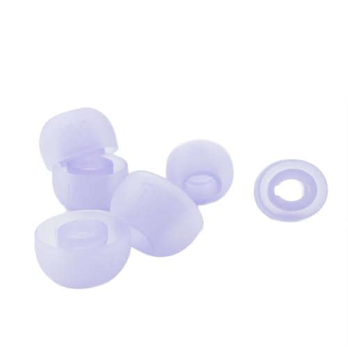Klowcok Eartips Replacement for JBL Tune Buds, Silicone Earbud Tips, Purple | 3 Pairs, S/M/L
